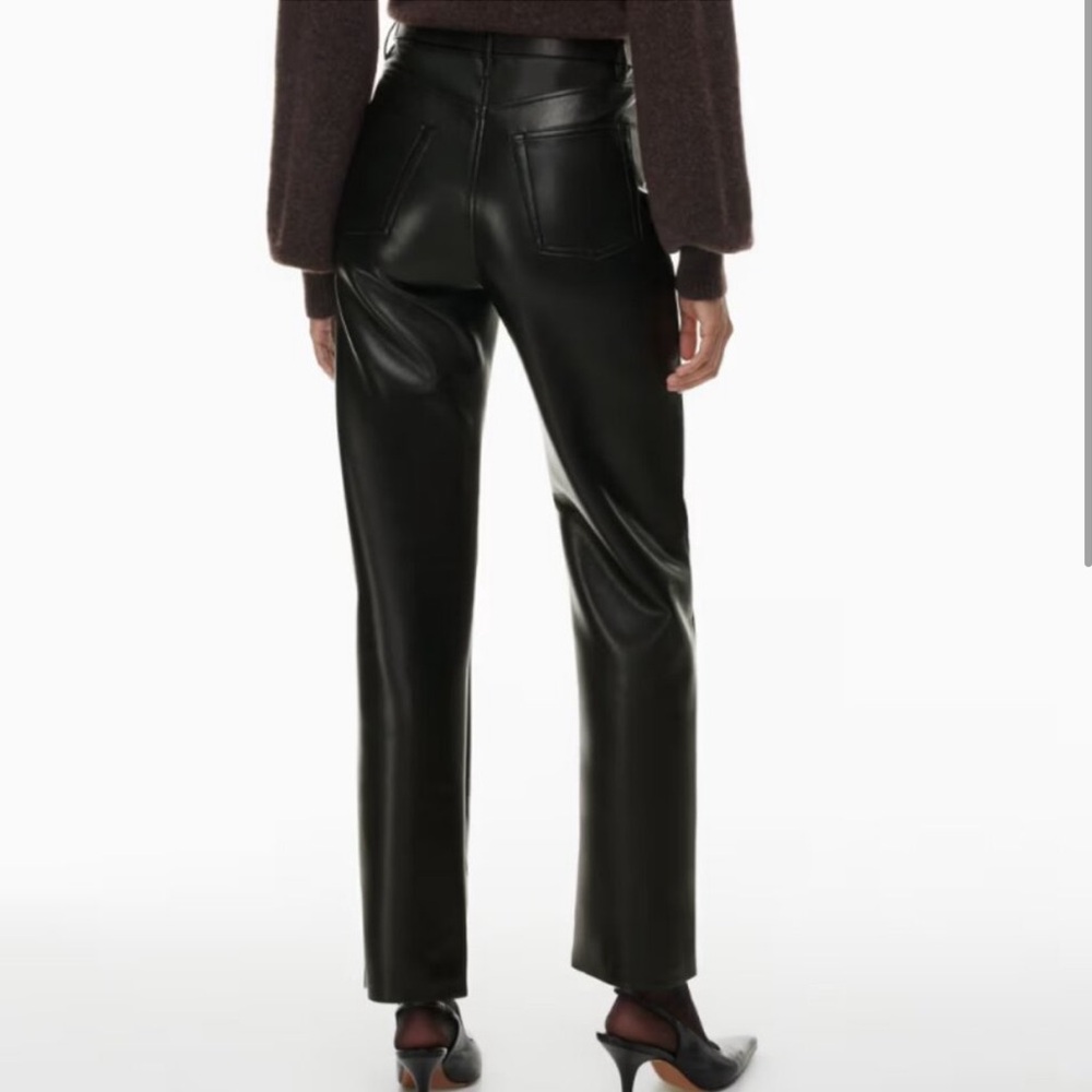NWOT Wilfred Melina Leather Pant (NAVY) - Picture 8 of 8